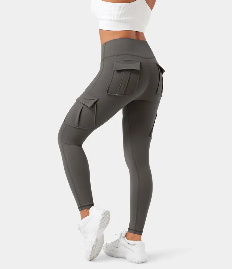 High-Waisted Cargo Leggings