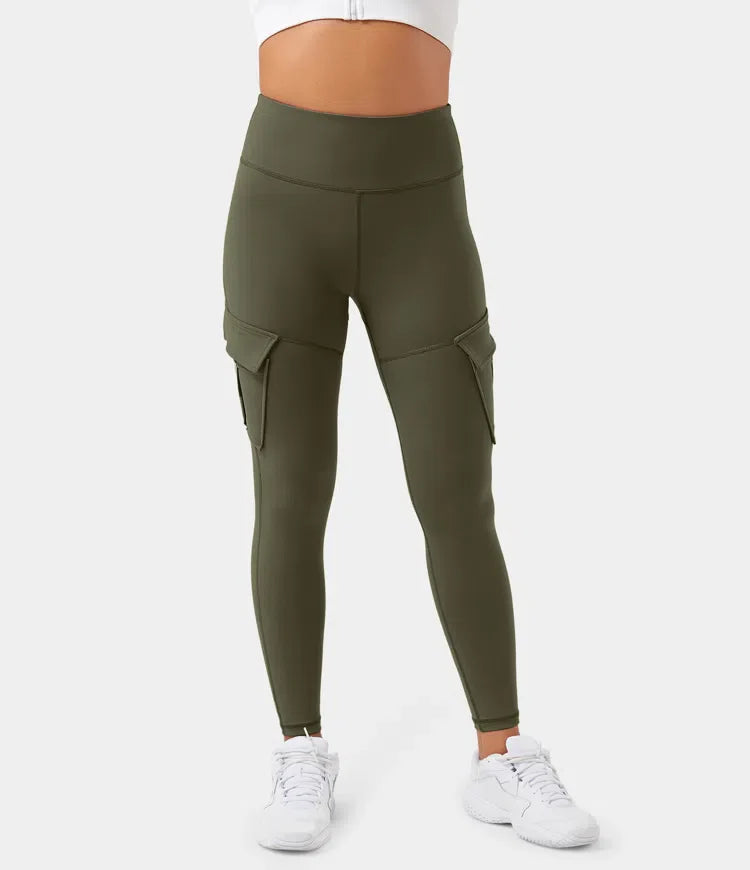 High-Waisted Cargo Leggings