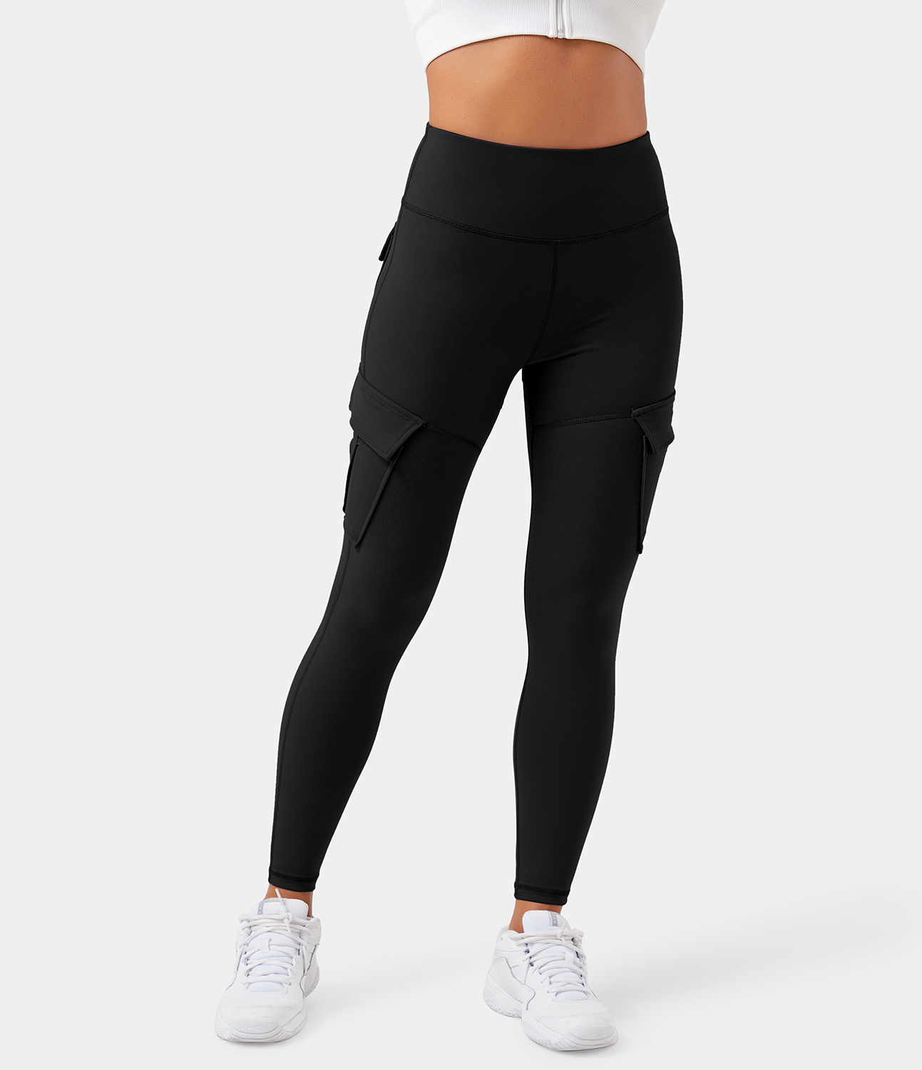 High-Waisted Cargo Leggings