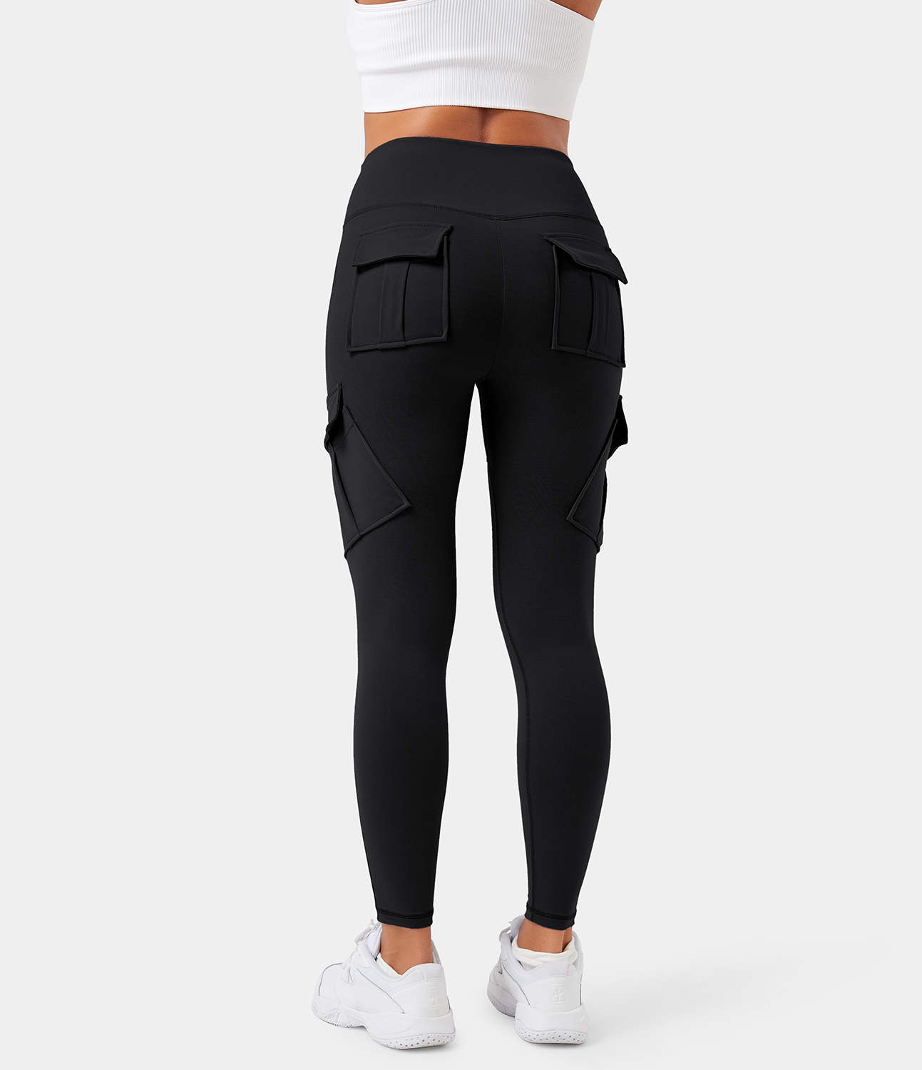 High-Waisted Cargo Leggings