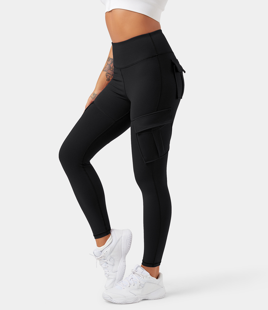 High-Waisted Cargo Leggings