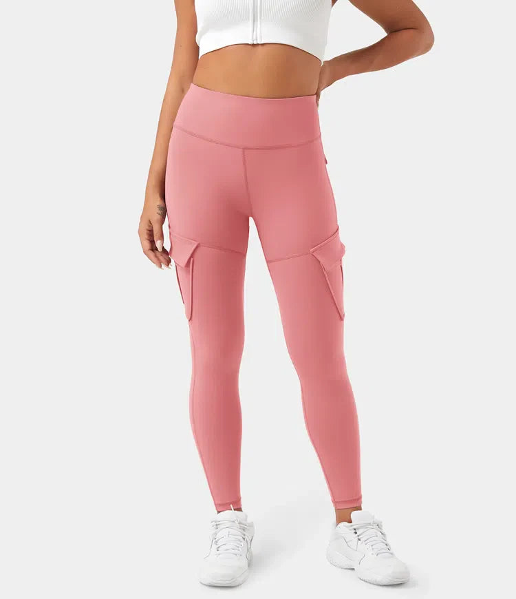 High-Waisted Cargo Leggings