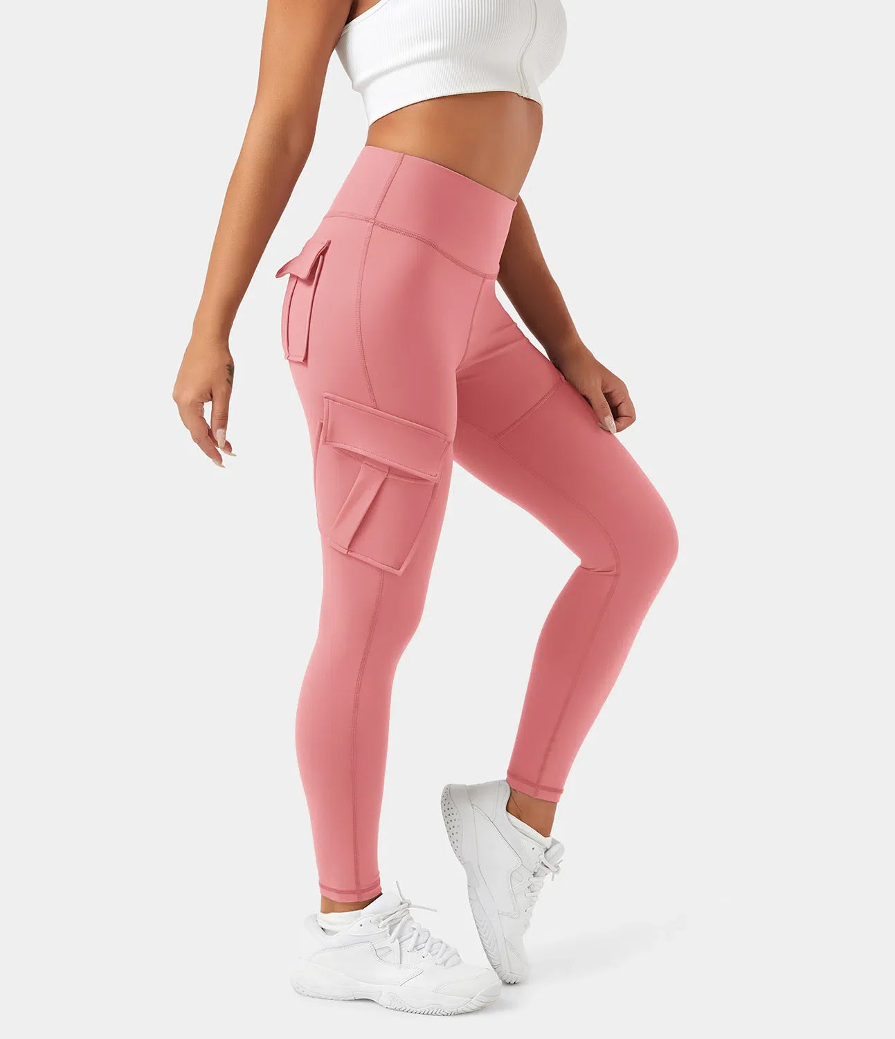 High-Waisted Cargo Leggings